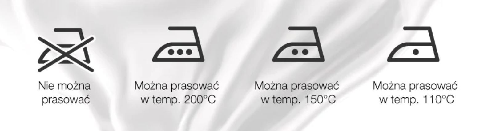 Symbole prasowania FREŜECO Pralnia we Wrocławiu Szybko i profesjonalnie